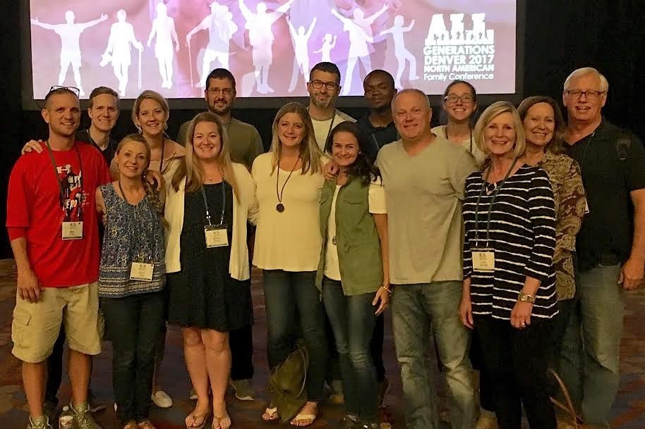 Contingent from NR at YF Conference Denver