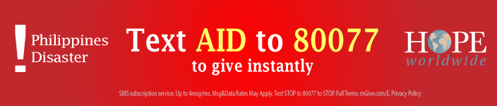 HOPE Text2give banner
