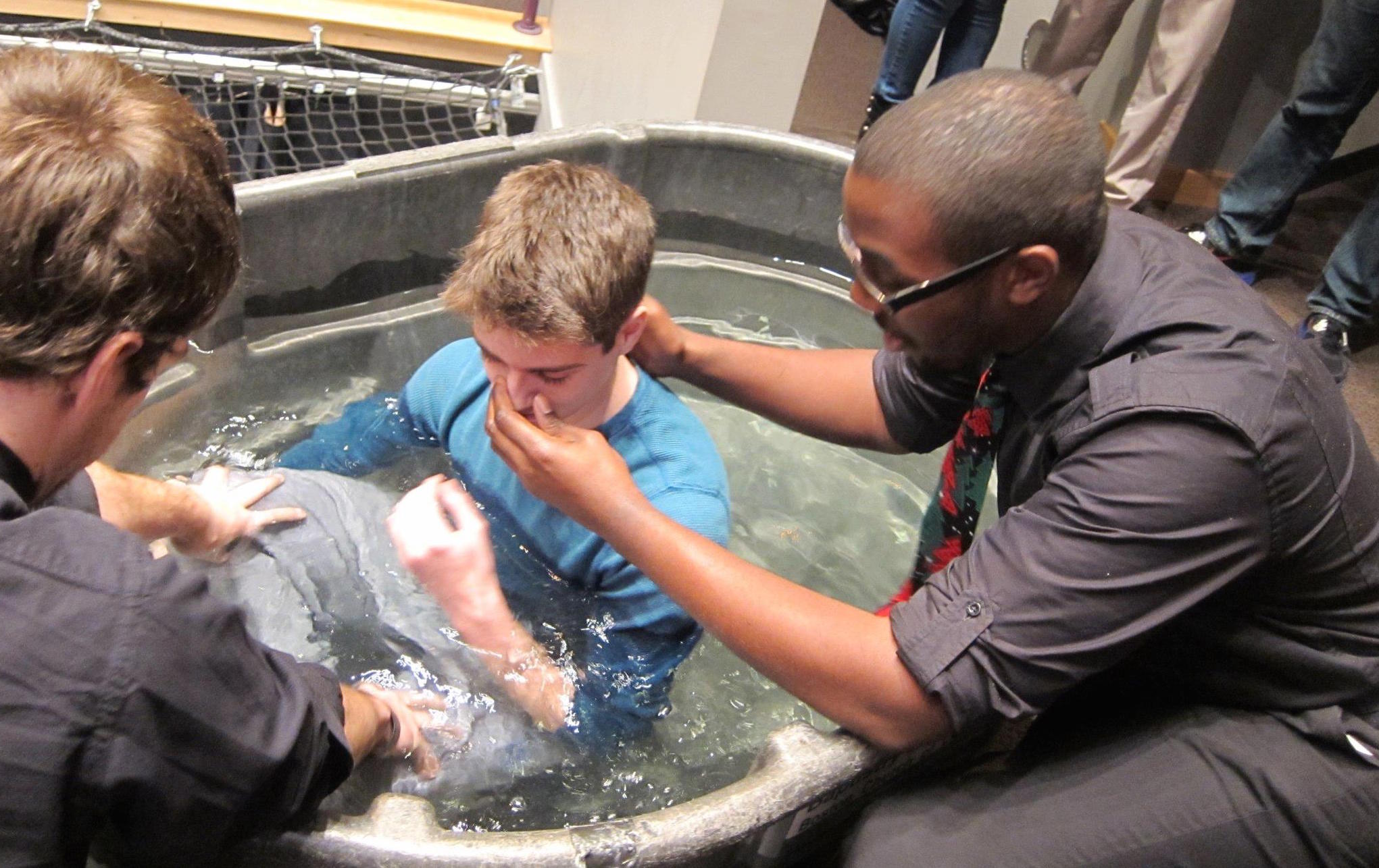Jeremy Minsk baptism