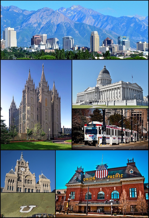 Salt Lake City montage 19 July 2011
