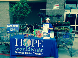 hope table food drive